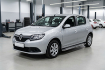 Dacia Sandero 2013–2020 Stranske stopnice Maydos V2 (2 kosa, aluminij/nerjavno jeklo) fotografija 1