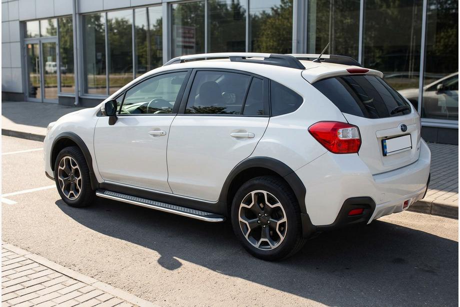 Subaru XV 2011–2017 Stranske stopnice Maydos V2 (2 kosa, aluminij/nerjavno jeklo) Image