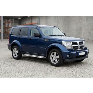 Stranske stopnice Maydos V2 (2 kosa, aluminij/nerjavno jeklo) Dodge Nitro 2006–2011 fotografija 1