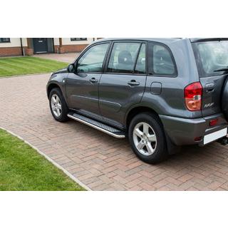 Stranske stopnice Maydos V2 (2 kosa, aluminij/nerjavno jeklo) Toyota Rav 4 2001–2005 fotografija 1