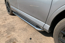 Toyota Rav 4 2013–2018 Stranske stopnice Maydos V2 (2 kosa, aluminij/nerjavno jeklo) fotografija 4