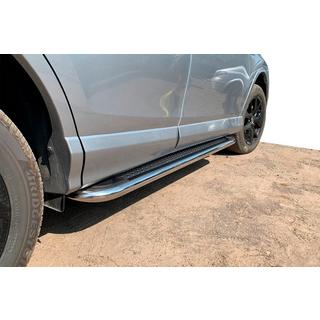 Stranske stopnice Maydos V2 (2 kosa, aluminij/nerjavno jeklo) Toyota Rav 4 2013–2018 fotografija 1