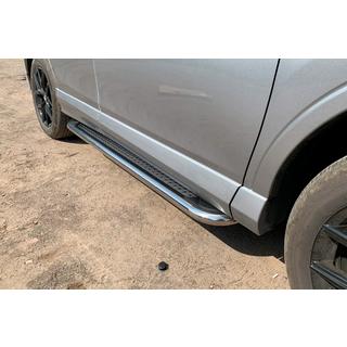 Stranske stopnice Maydos V2 (2 kosa, aluminij/nerjavno jeklo) Toyota Rav 4 2013–2018 fotografija 4