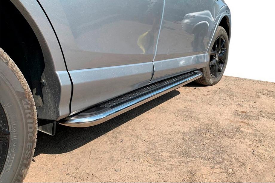 Toyota Rav 4 2013–2018 Stranske stopnice Maydos V2 (2 kosa, aluminij/nerjavno jeklo) Image