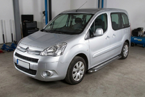 Citroen Berlingo 2008–2018 Stranske stopnice Maydos V2 (2 kosa, aluminij/nerjavno jeklo) fotografija 1