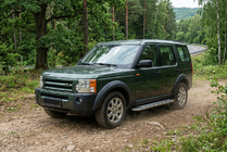 Land Rover Discovery III 2004–2009 Stranske stopnice Maydos V2 (2 kosa, aluminij/nerjavno jeklo) fotografija 1