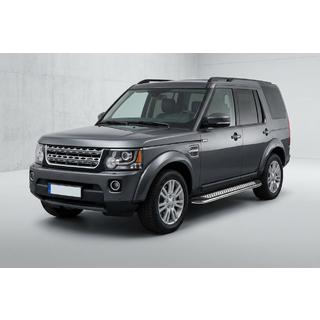 Stranske stopnice Maydos V2 (2 kosa, aluminij/nerjavno jeklo) Land Rover Discovery IV 2009–2017 fotografija 1