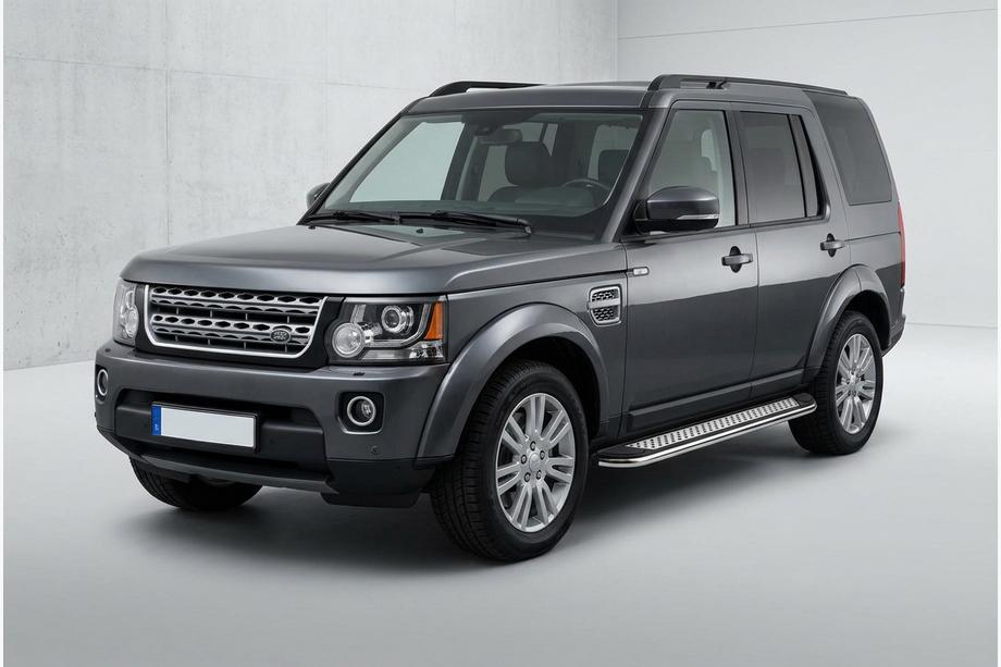 Land Rover Discovery IV 2009–2017 Stranske stopnice Maydos V2 (2 kosa, aluminij/nerjavno jeklo) Image