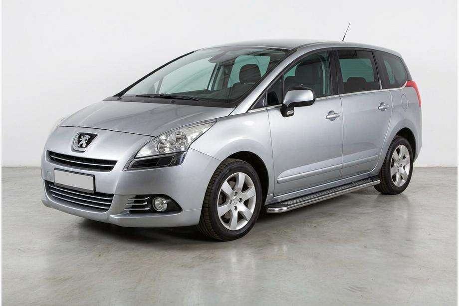 Peugeot 5008 2009–2016 Stranske stopnice Maydos V2 (2 kosa, aluminij/nerjavno jeklo) Image