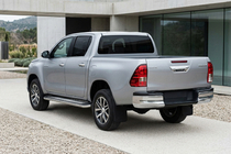 Toyota Hilux 2015– Stranske stopnice Maydos V2 (2 kosa, aluminij/nerjavno jeklo) fotografija 3
