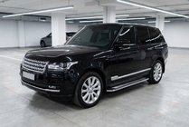 Range Rover IV L405 2013–2021 Stranske stopnice Maydos V2 (2 kosa, aluminij/nerjavno jeklo) fotografija 1