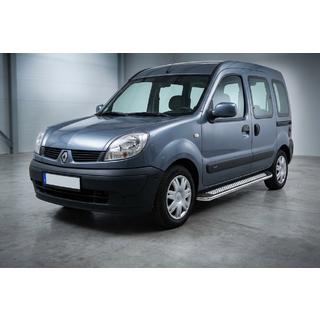 Stranske stopnice Maydos V2 (2 kosa, aluminij/nerjavno jeklo) Renault Kangoo 1998–2008 fotografija 1
