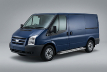 Ford Transit 2000–2014 Stranske stopnice Maydos V2 (2 kosa, aluminij/nerjavno jeklo) L1 (kratka medosna razdalja) fotografija 1