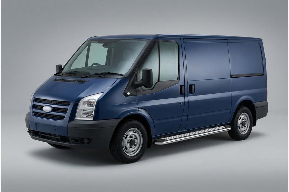 Ford Transit 2000–2014 Stranske stopnice Maydos V2 (2 kosa, aluminij/nerjavno jeklo) L1 (kratka medosna razdalja) Image