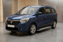 Renault Lodgy 2013–2022 Stranske stopnice Maydos V2 (2 kosa, aluminij/nerjavno jeklo) fotografija 1