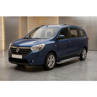 Stranske stopnice Maydos V2 (2 kosa, aluminij/nerjavno jeklo) Renault Lodgy 2013–2022 fotografija 1
