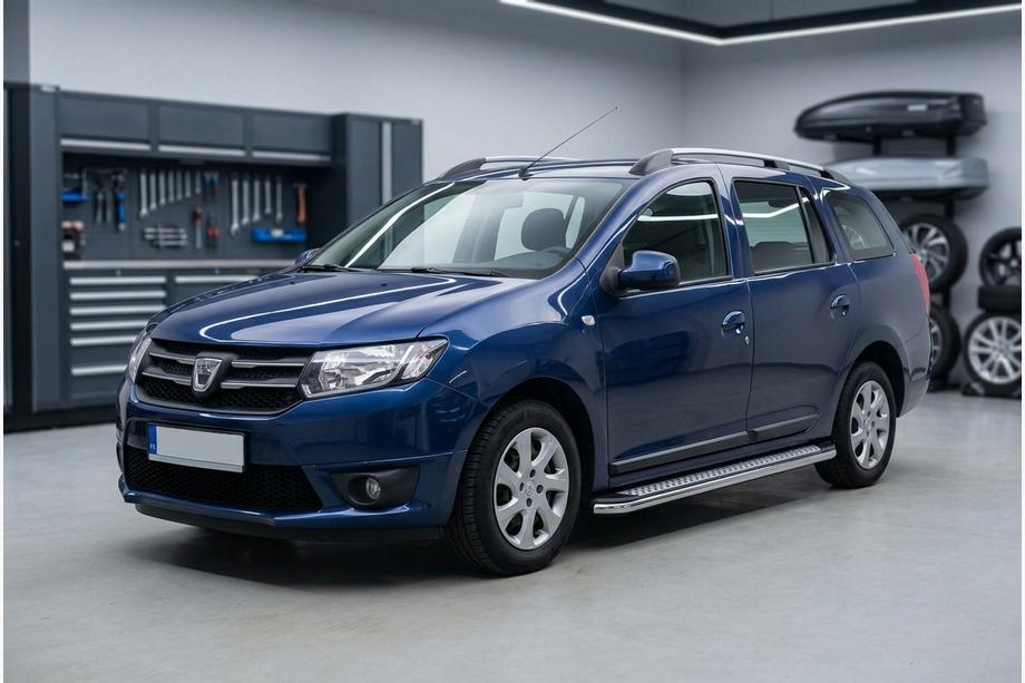 Renault Logan MCV 2013–2022 Stranske stopnice Maydos V2 (2 kosa, aluminij/nerjavno jeklo) Image