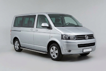 Volkswagen T5 2010–2015 Stranske stopnice Maydos V2 (2 kosa, aluminij/nerjavno jeklo) fotografija 1