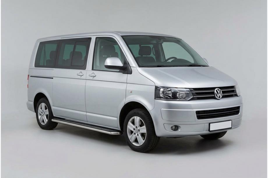 Volkswagen T5 2010–2015 Stranske stopnice Maydos V2 (2 kosa, aluminij/nerjavno jeklo) Image