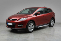Mazda CX-7 2006–2012 Bočne stopnice Maya V2 (2 kosa, aluminij) fotografija 1