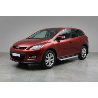 Bočne stopnice Maya V2 (2 kosa, aluminij) Mazda CX-7 2006–2012 fotografija 1