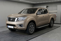 Nissan Navara/NP300 2016– Stranski pragovi Maya V1 (2 kos, aluminij) fotografija 1