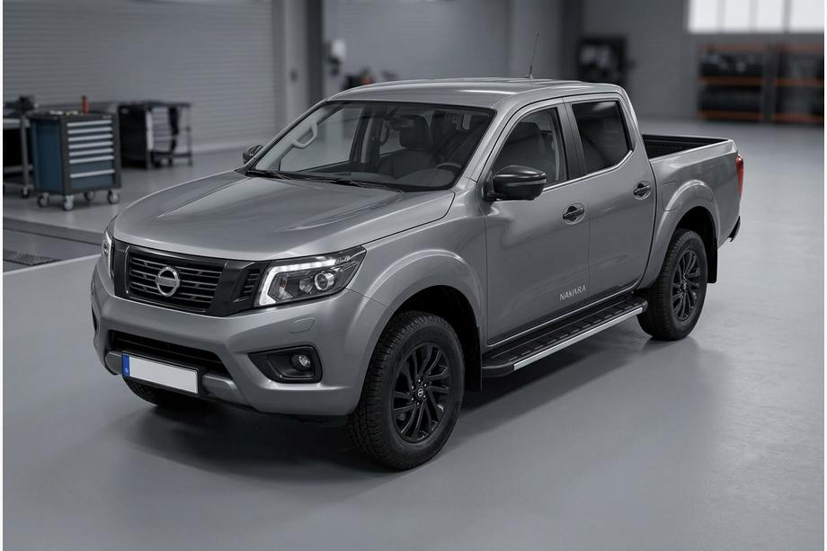 Nissan Navara/NP300 2016– Stranske stopnice Duru (2 kos, aluminij) Image