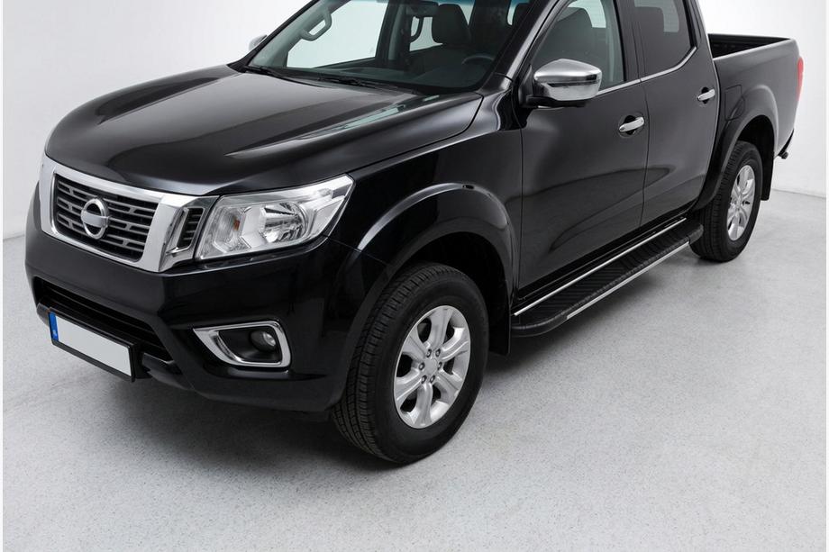 Nissan Navara/NP300 2016– Bočne stopnice Bosphore Grey (2 kosa, aluminij) Image