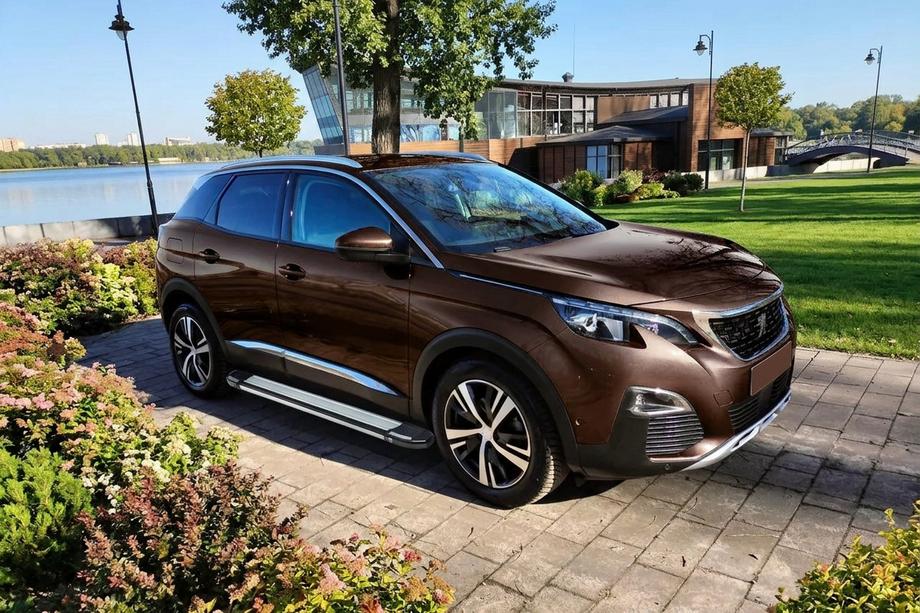 Peugeot 3008 2016–2023 Stranske stopnice Rainbow (2 kosa, aluminij) Image