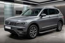 Volkswagen Tiguan 2016–2023 Stranske stopnice Maydos V1 (2 kosa, aluminij) fotografija 1