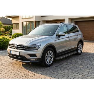 Bočne stopnice Bosphore Black (2 kos, aluminij) Volkswagen Tiguan 2016–2023 fotografija 1