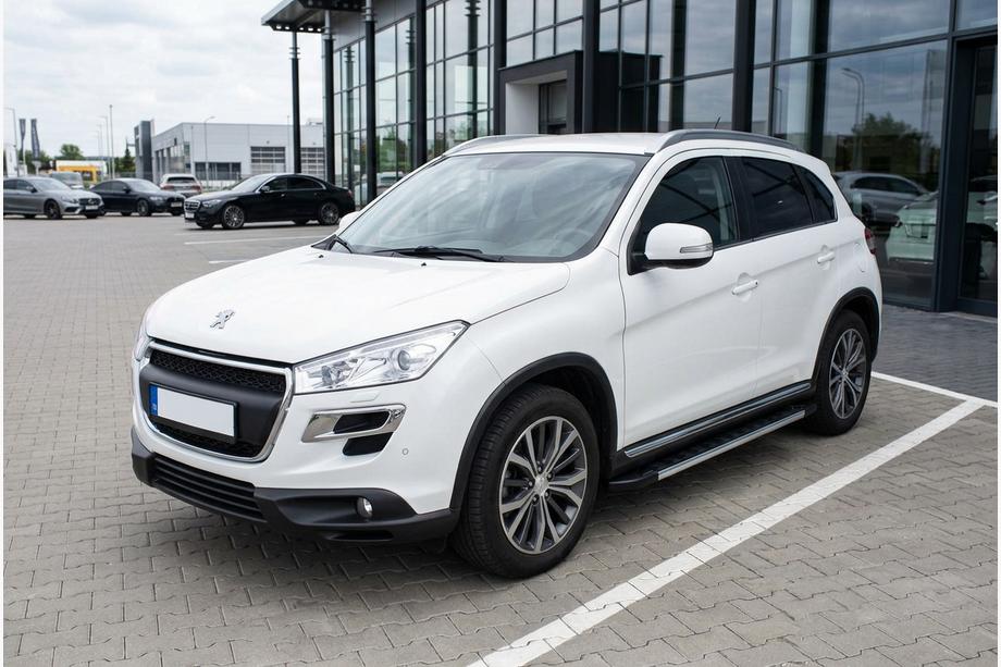 Peugeot 4008 2012–2017 Bočne stopnice RedLine V1 (2 kosa, aluminij) Image