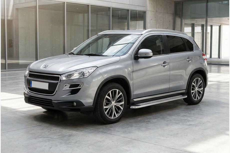 Peugeot 4008 2012–2017 Stranske stopnice Maydos V2 (2 kosa, aluminij/nerjavno jeklo) Image