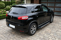 Peugeot 4008 2012–2017 Stranske stopnice Duru (2 kos, aluminij) fotografija 1
