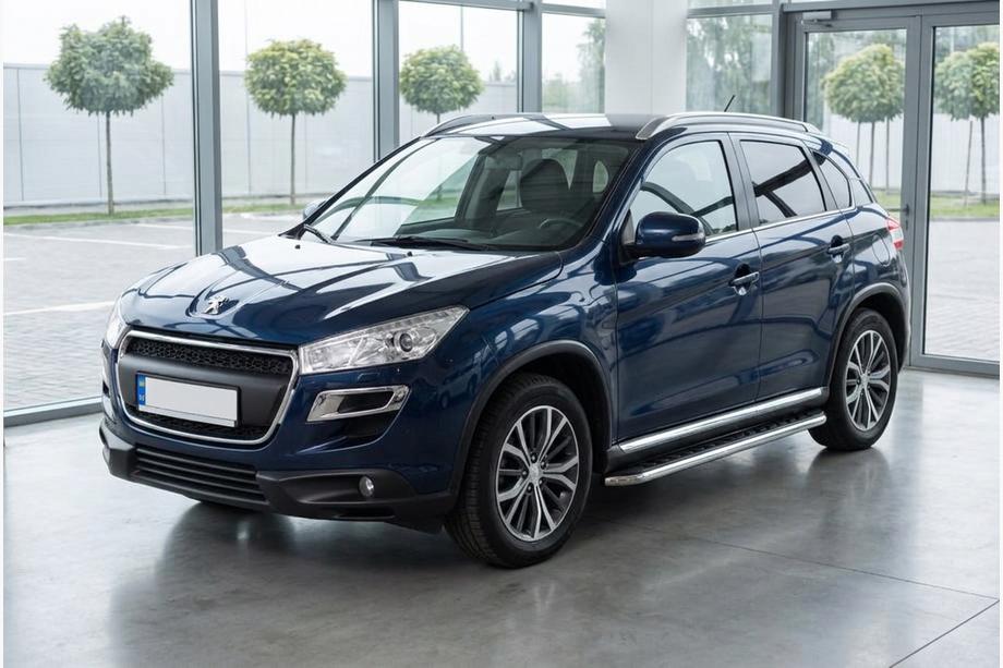 Peugeot 4008 2012–2017 Stranske stopnice Maydos V1 (2 kosa, aluminij / nerjavno jeklo) Image