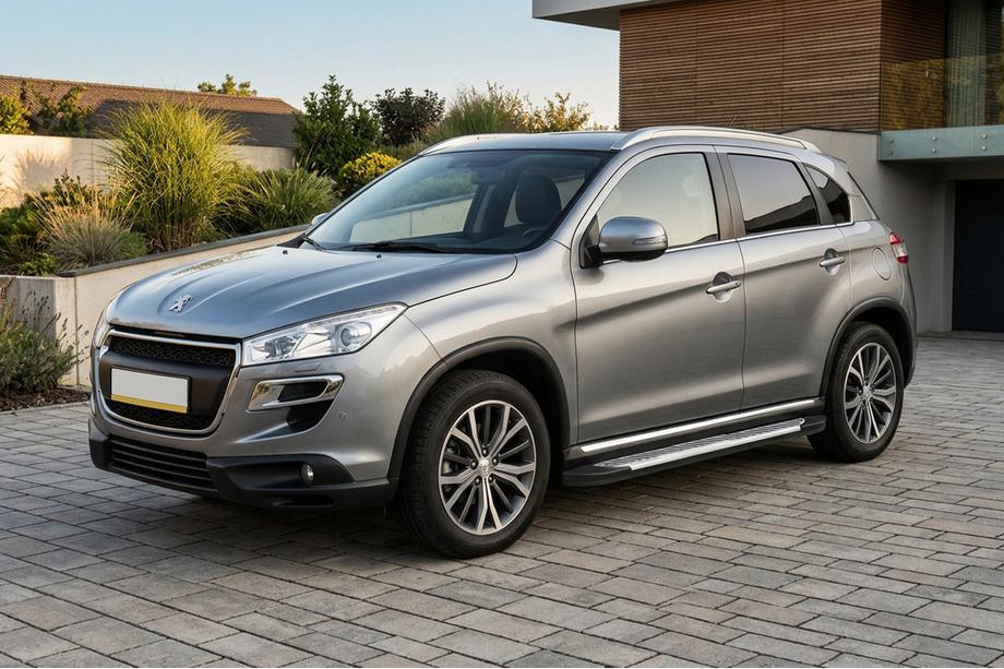 Peugeot 4008 2012–2017 Stranske stopnice Line (2 kosa, aluminij) Image