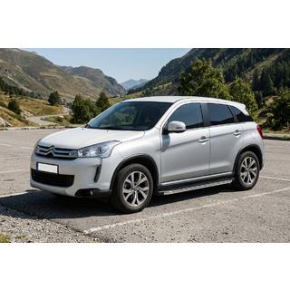 Stranske stopnice BlackLine (2 kosa, aluminij) Citroen C-4 Aircross 2012–2017 fotografija 1