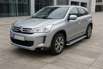 Citroen C-4 Aircross 2012–2017 Stranske stopnice Maydos V2 (2 kosa, aluminij/nerjavno jeklo) fotografija 1