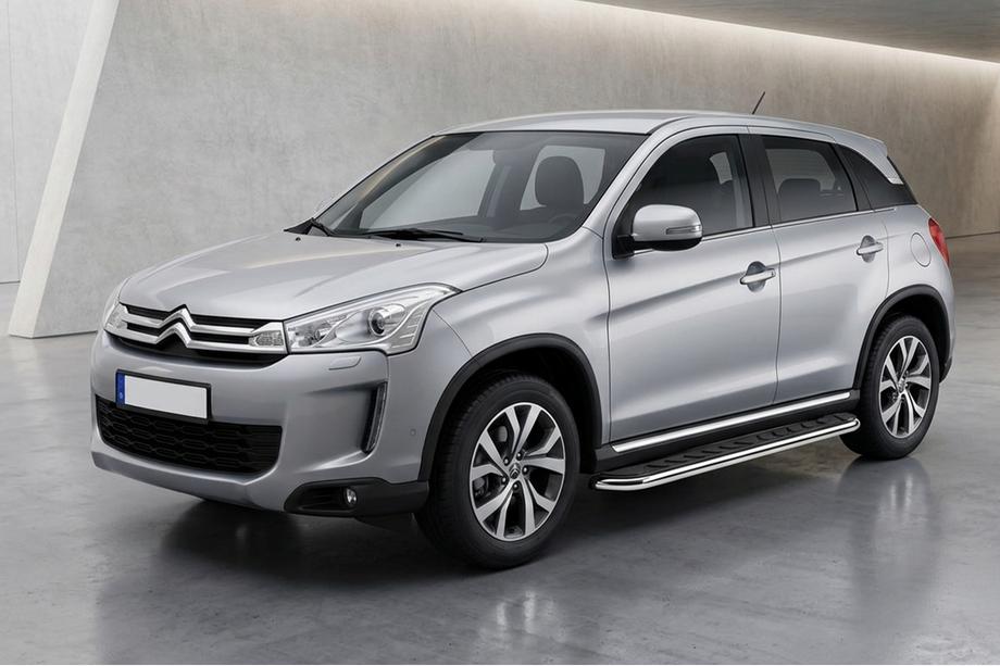 Citroen C-4 Aircross 2012–2017 Stranske stopnice Maydos V1 (2 kosa, aluminij / nerjavno jeklo) Image