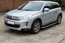 Citroen C-4 Aircross 2012–2017 Stranske stopnice Tayga (2 kosa, aluminij) fotografija 1