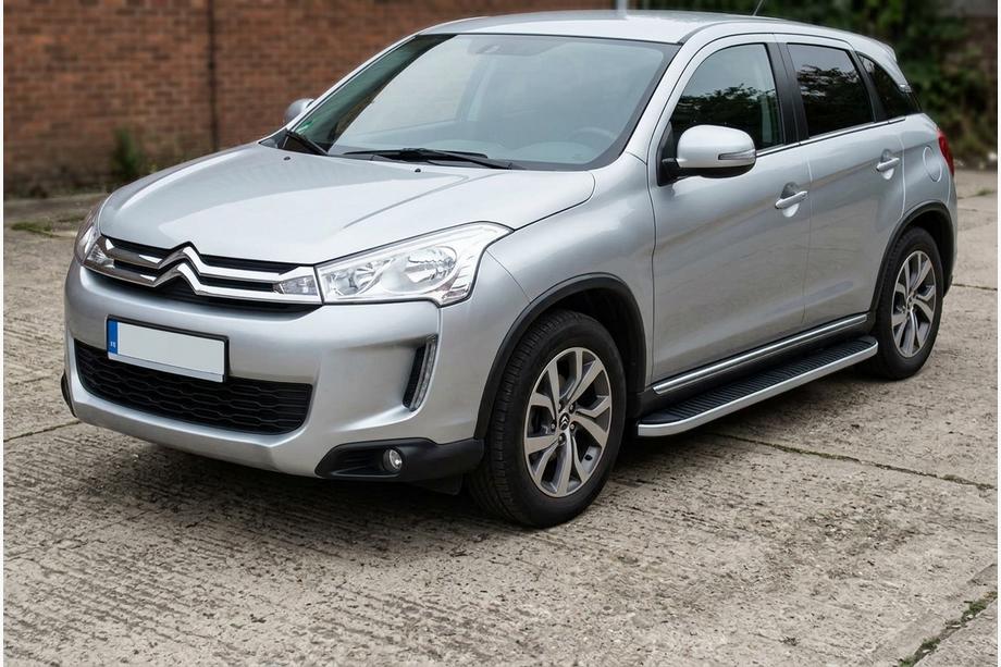 Citroen C-4 Aircross 2012–2017 Stranske stopnice Tayga (2 kosa, aluminij) Image