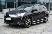 Citroen C-4 Aircross 2012–2017 Stranske stopnice Fullmond (2 kos, aluminij) fotografija 1