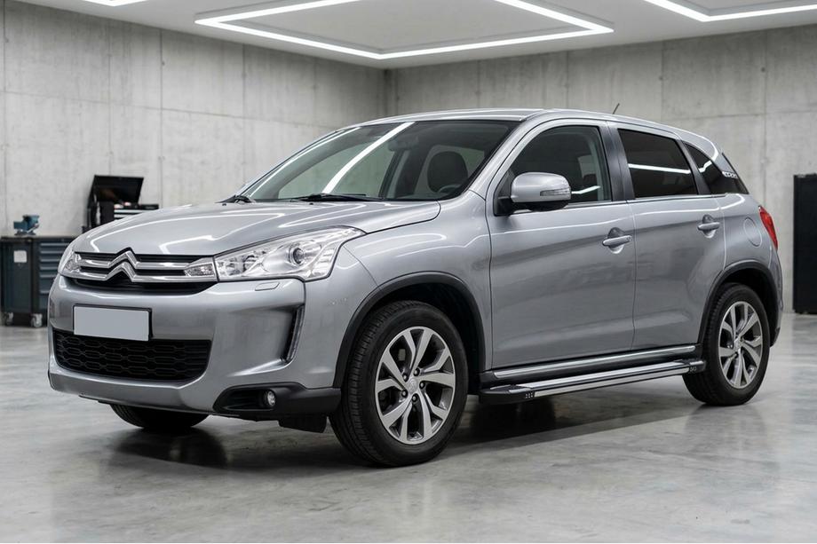 Citroen C-4 Aircross 2012–2017 Stranske stopnice Rainbow (2 kosa, aluminij) Image