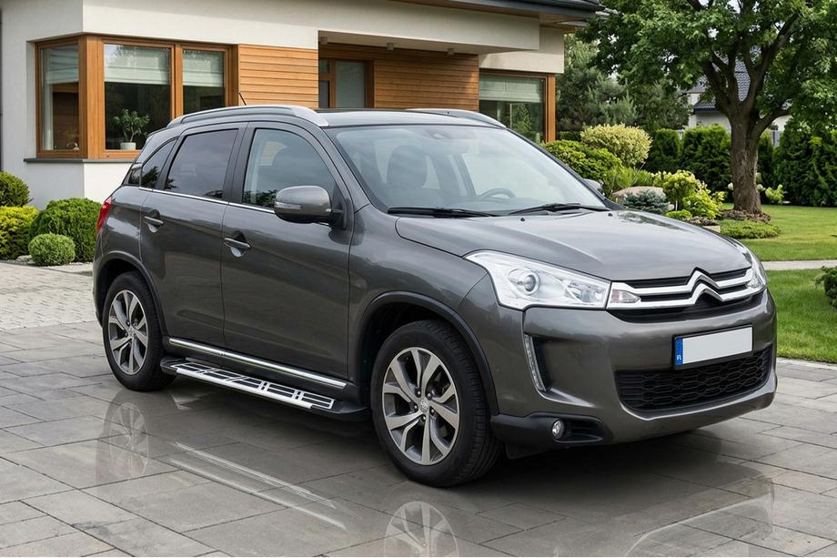 Citroen C-4 Aircross 2012–2017 Bočni pragovi Sunrise (2 kos, aluminij) Image