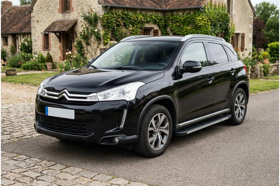 Citroen C-4 Aircross 2012–2017 Stranski pragovi Maya V1 (2 kos, aluminij) Image