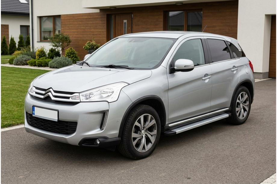 Citroen C-4 Aircross 2012–2017 Bočne stopnice Maya V2 (2 kosa, aluminij) Image