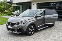 Peugeot 5008 2016–2023 Stranske stopnice Allmond Grey (2 kosa, aluminij) fotografija 1
