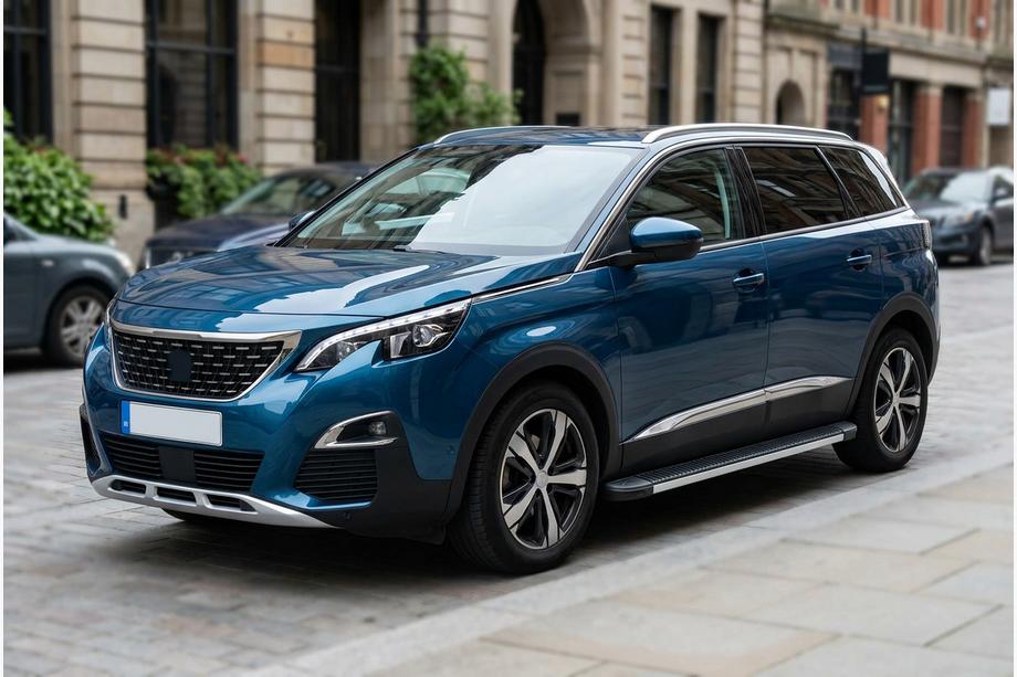 Peugeot 5008 2016–2023 Stranski pragovi Maya V1 (2 kos, aluminij) Image
