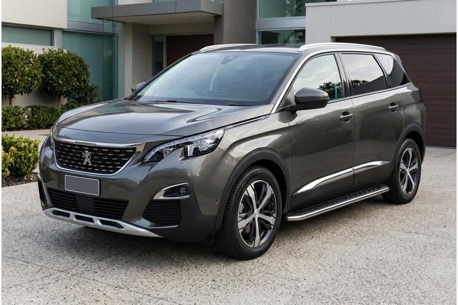 Peugeot 5008 2016–2023 Stranske stopnice Maydos V1 (2 kosa, aluminij / nerjavno jeklo) Image