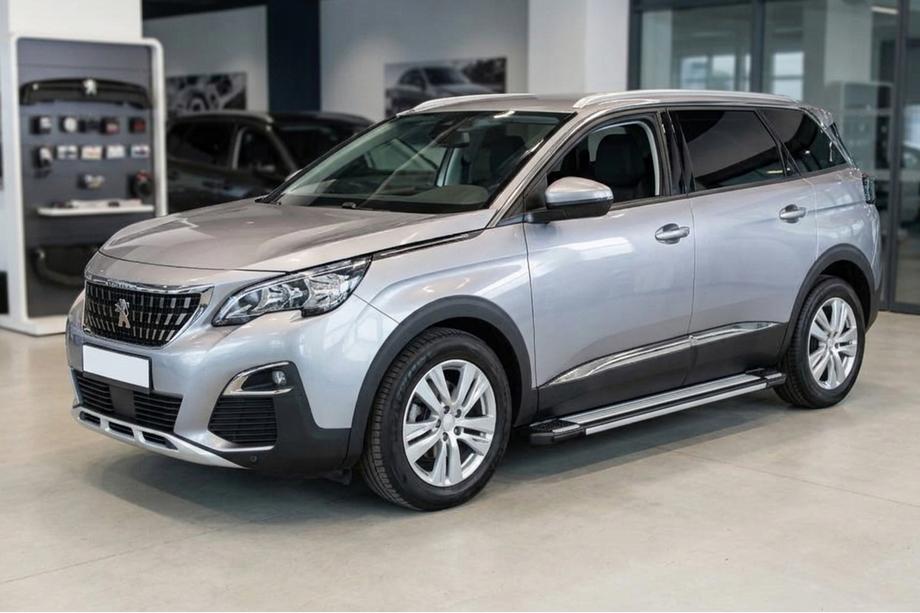 Peugeot 5008 2016–2023 Stranske stopnice Rainbow (2 kosa, aluminij) Image